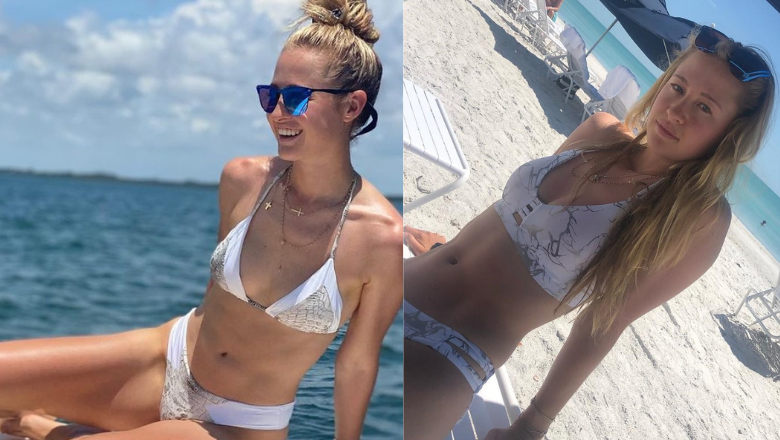 Beautiful Outfit Nelly Korda Drops New Bikini Pics From Her Beachside