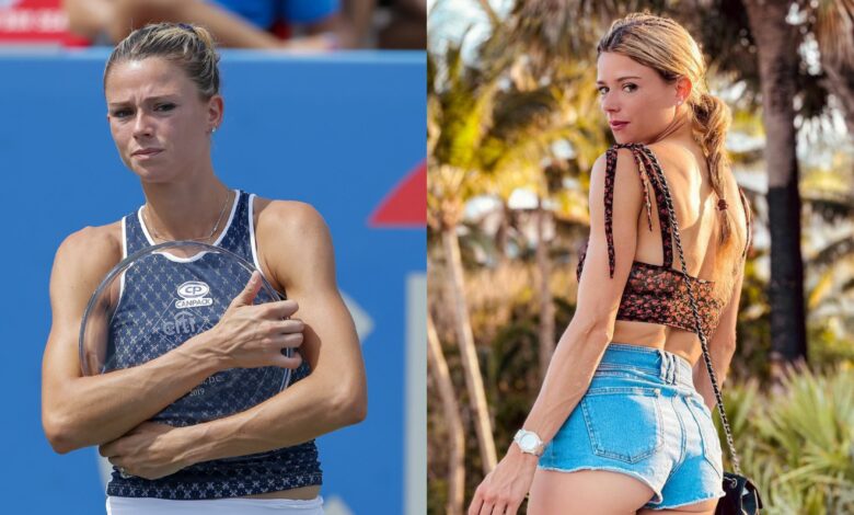 Camila Giorgi Shows Off Famous Sports Illustrated Bikini Body In