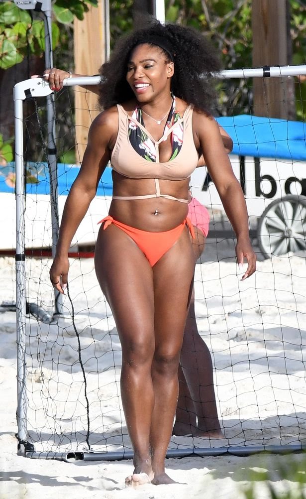 Serena Williams Flaunts Athletic Figure In Tiny Bikini On Holiday In