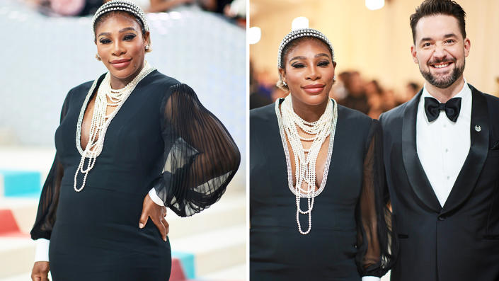 Serena Williams stuns with huge pregnancy announcement at Met Gala – My ...