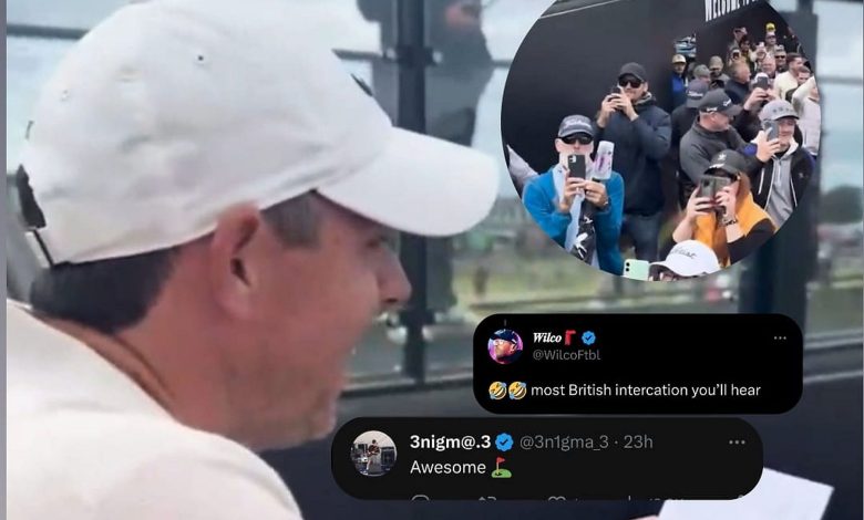 “most British Intercation Youll Hear” Fans React To Rory Mcilroy Playfully Retorting To Lucky 